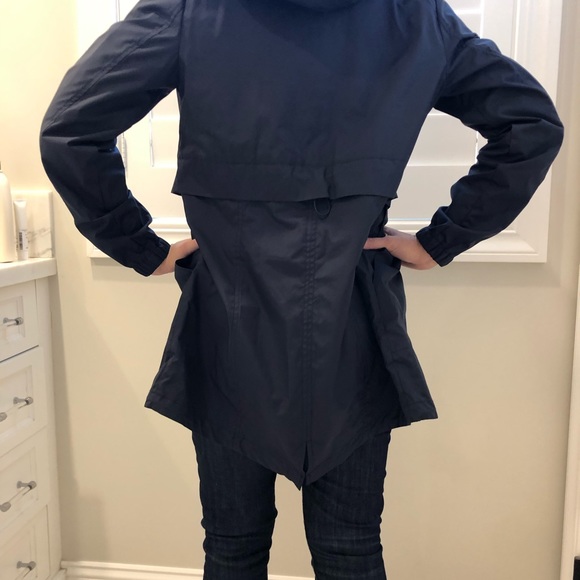 NWT Cole Haan Rain Coat Jacket Size XS - Picture 2 of 7